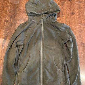 Olive Scuba hoodie